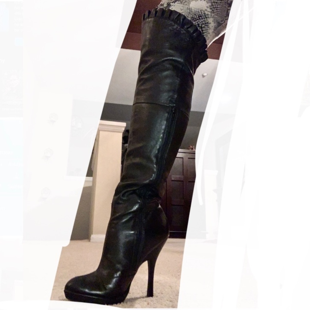 Super buttery Over the knee 4” stiletto ALDO boots